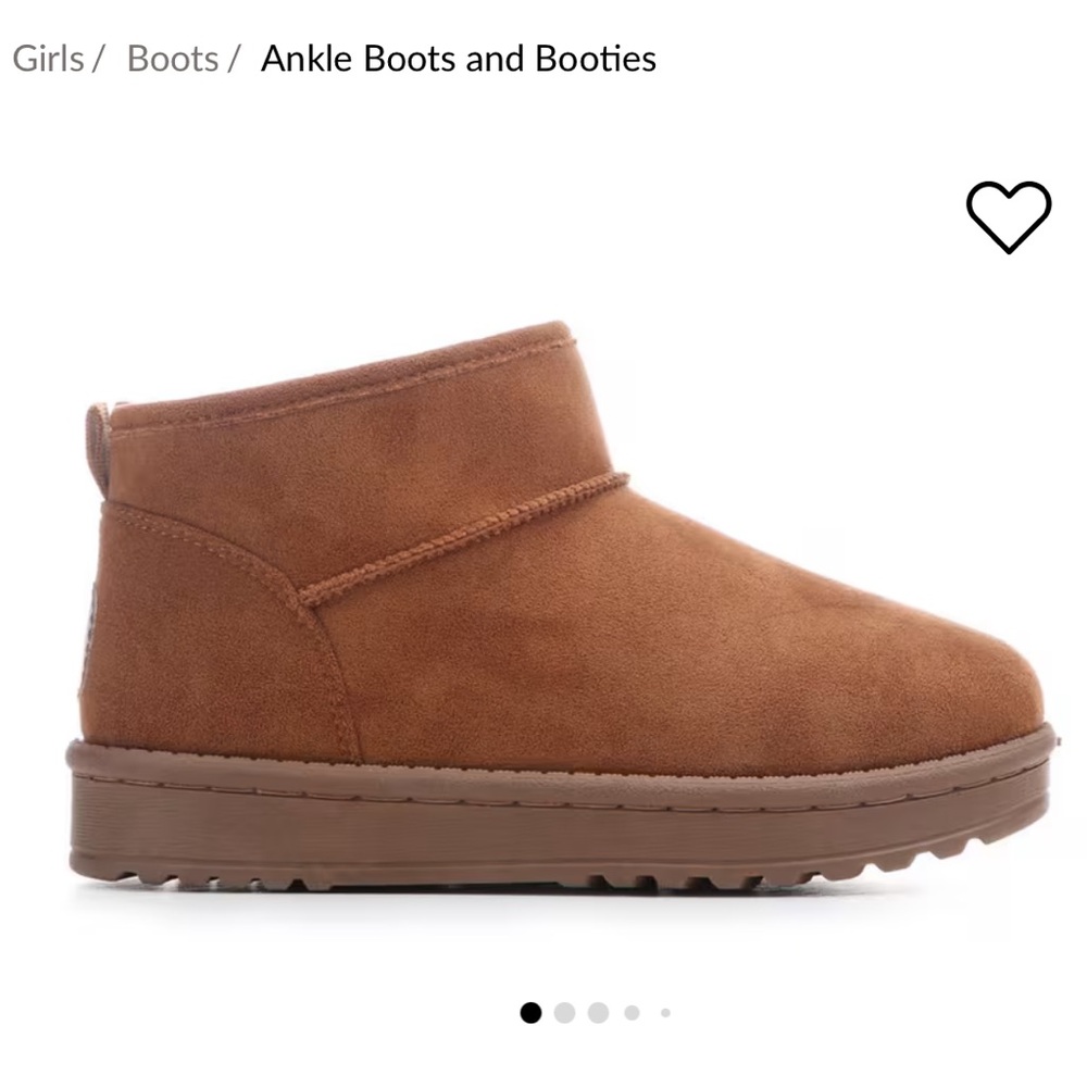 White Mountain Tan Kids Boots 12M girls